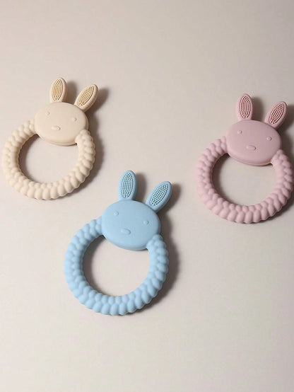 Baby Teether Silicone Rabbit Teething Soother Toy
