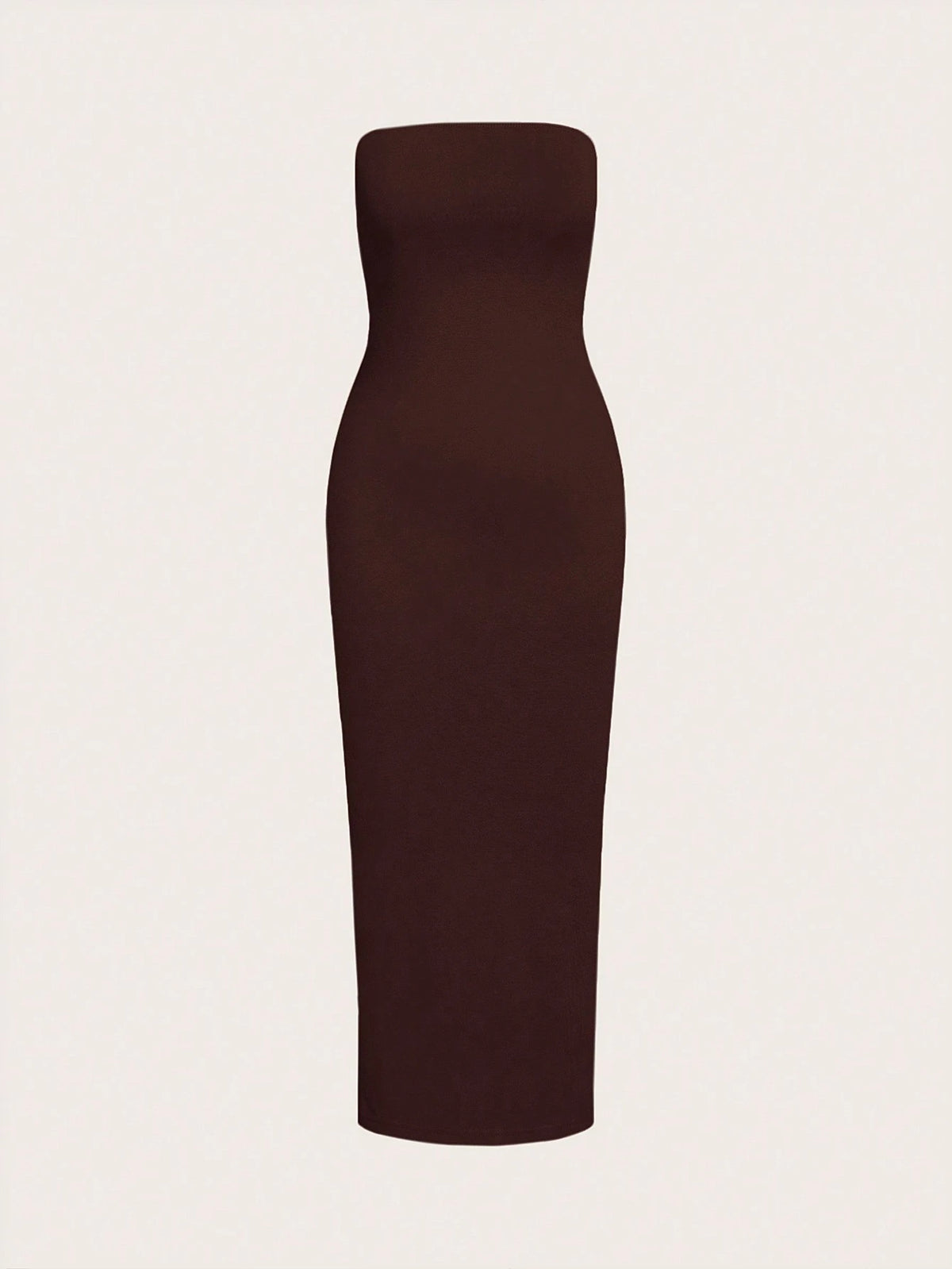 BASICS Women'S Strapless Slim Fit Bodycon Casual Dinner Dress Summer Dresses For Women Summer Dresses
