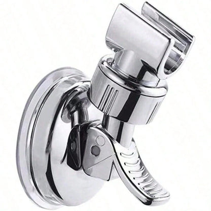 Bathroom Suction Cup Shower Head Holder, Stainless Steel Material, Convenient Storage, Simple To Install