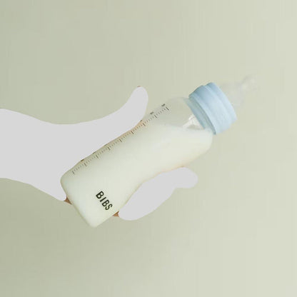 BIBS Baby BPA-Free Polypropylene Bottle Set 5oz +  9oz Latex