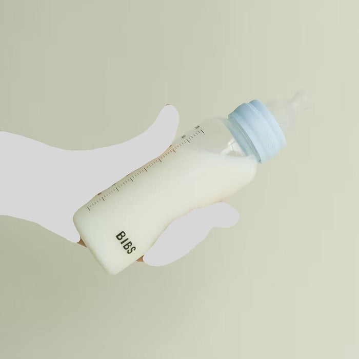 BIBS Baby BPA-Free Polypropylene Bottle Set 5oz. Silicone | 2 Pack