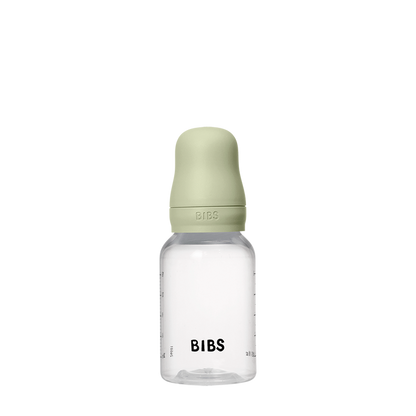 BIBS Baby BPA-Free Polypropylene Bottle Set 5oz. Silicone | 2 Pack
