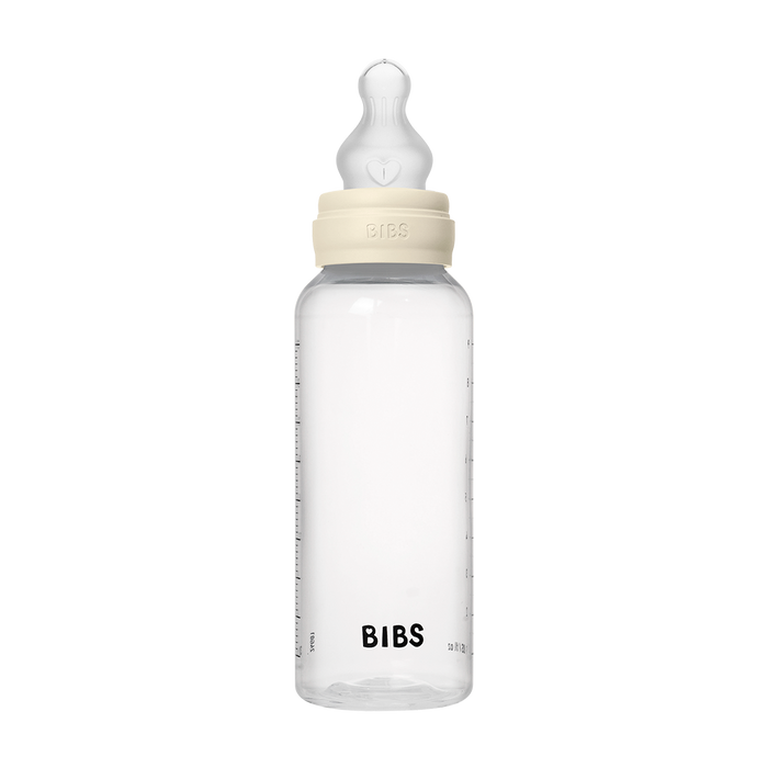 BIBS Baby BPA-Free Polypropylene Bottle Set 9oz Silicone | Medium Flow