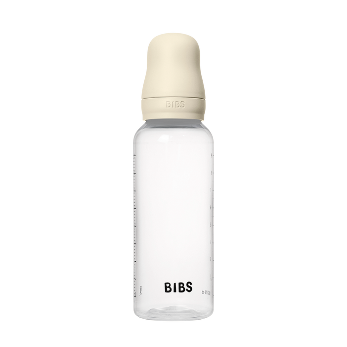 BIBS Baby BPA-Free Polypropylene Bottle Set 9oz Silicone | Medium Flow
