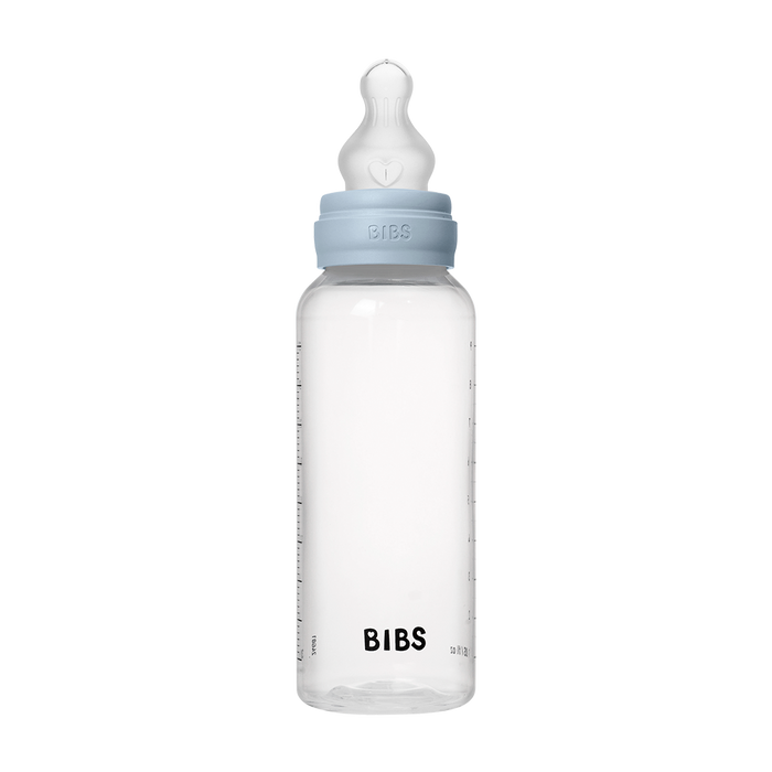 BIBS Baby BPA-Free Polypropylene Bottle Set 9oz Silicone | Medium Flow