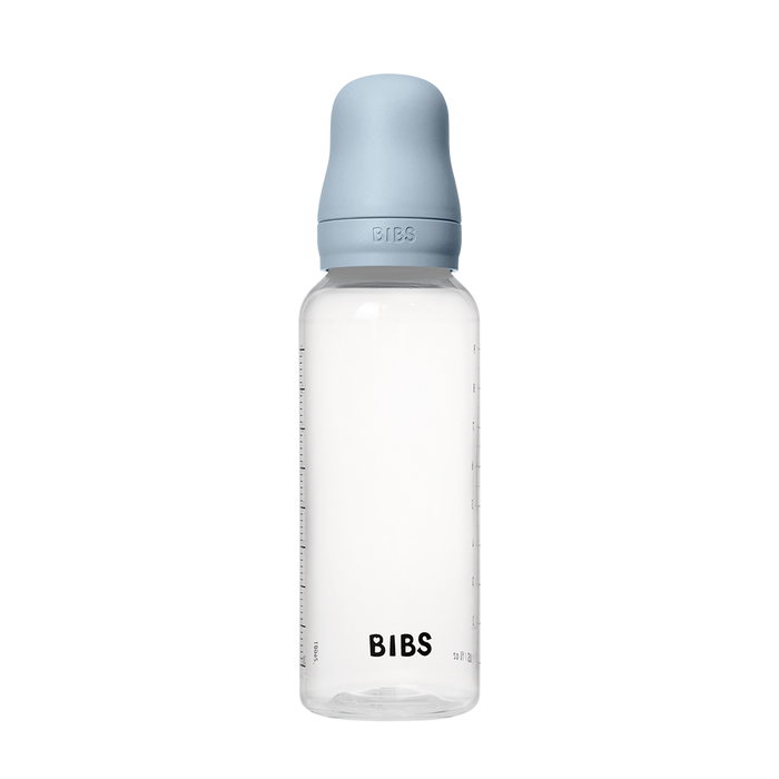 BIBS Baby BPA-Free Polypropylene Bottle Set 9oz Silicone | Medium Flow