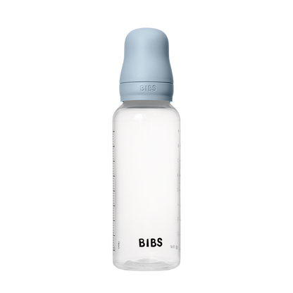 BIBS Baby BPA-Free Polypropylene Bottle Set 9oz Silicone | Medium Flow