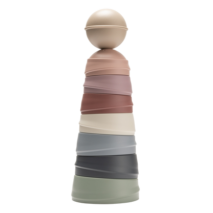 BIBS Wobbly Tower Stacking Toy