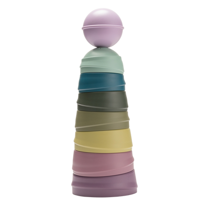 BIBS Wobbly Tower Stacking Toy
