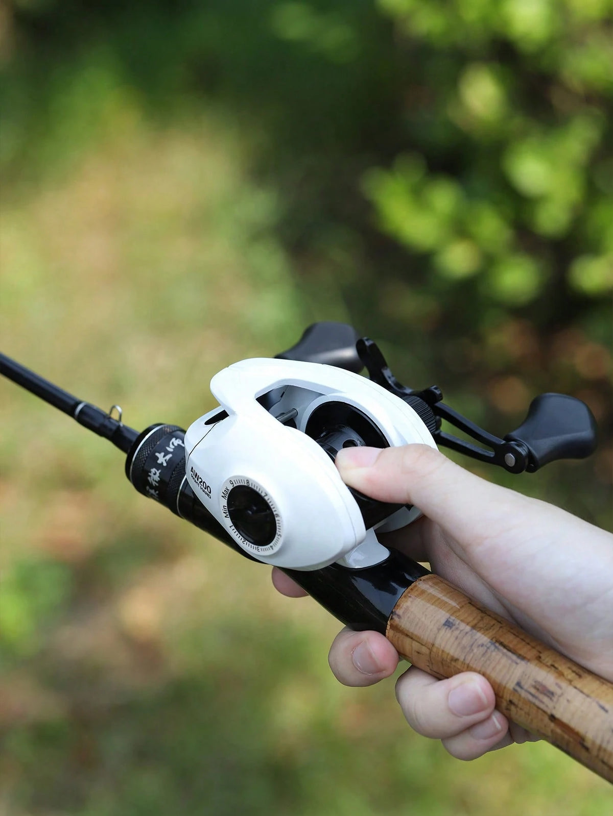 BILLINGS 1pc Blaze Aw200 Series Waterdrop Wheel, Lightning Strong Wheel, 6.3:1 Gear Ratio, 8kg Max Drag, Fishing Reel
