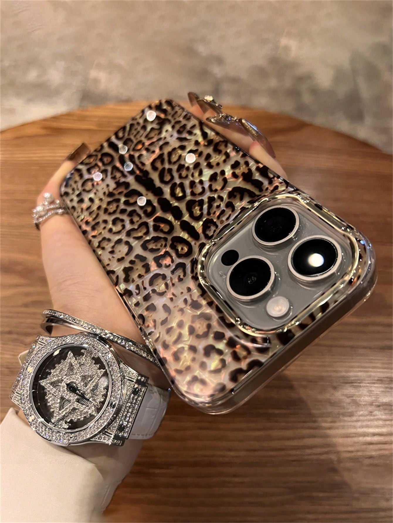 Bling Glitter Rhinestone Case Compatible With IPhone18PRO MAX, Luxury Full Diamond Sparkly Crystal Protective Phone Cover For Women Girls, Shockproof Corner Bumper Clear Frame Shiny Diamond Cell Phone