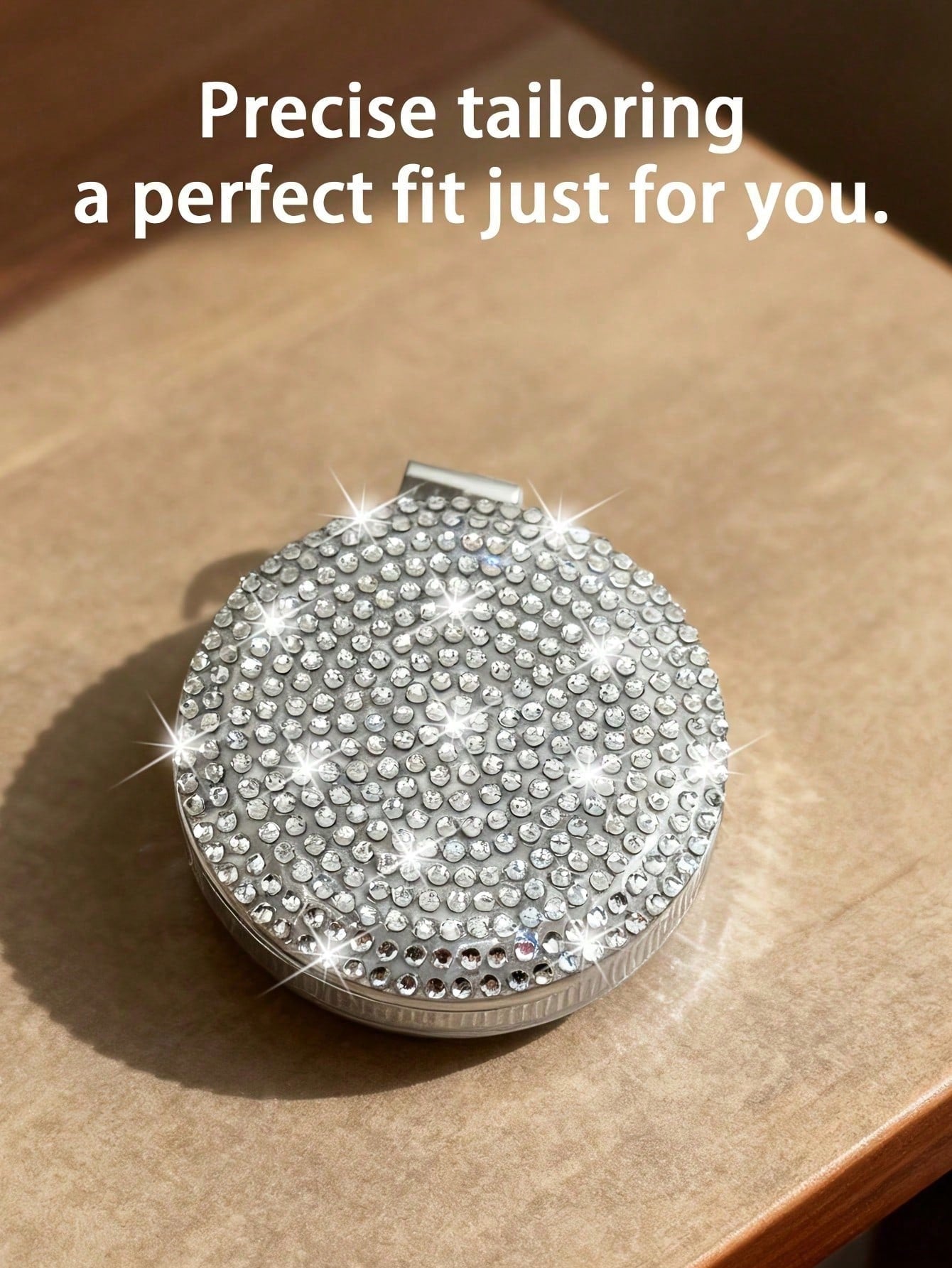 Bling Rhinestone Tape Measure,Mini Portable Tape Measure,Retractable Tape Measure,Portable Mini Measuring Tool For Daily Sewing Crafting, Ideal Birthday Gift, Ideal Gift For Sewing Lovers Craftsperson