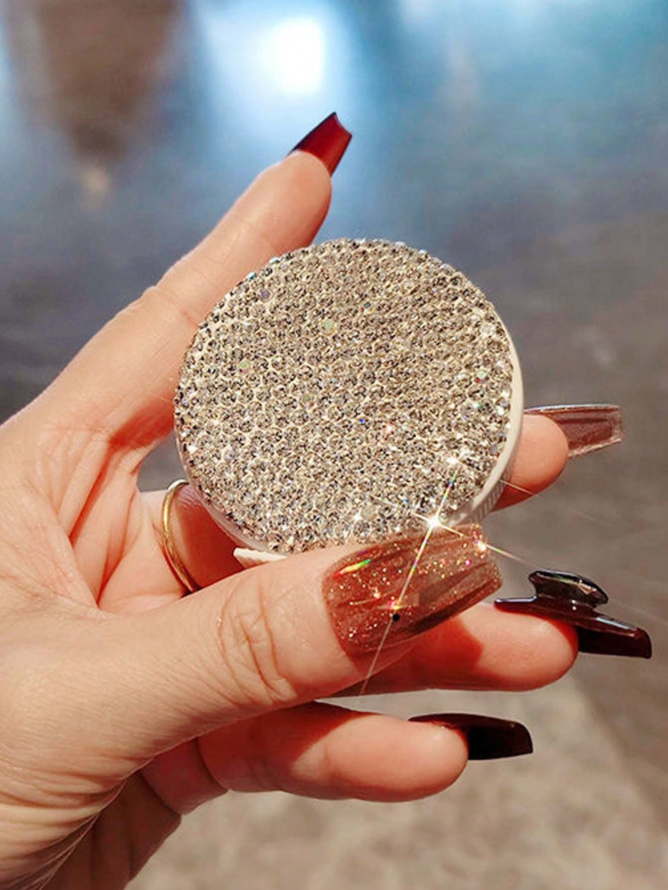 Bling Rhinestone Tape Measure,Mini Portable Tape Measure,Retractable Tape Measure,Portable Mini Measuring Tool For Daily Sewing Crafting, Ideal Birthday Gift, Ideal Gift For Sewing Lovers Craftsperson