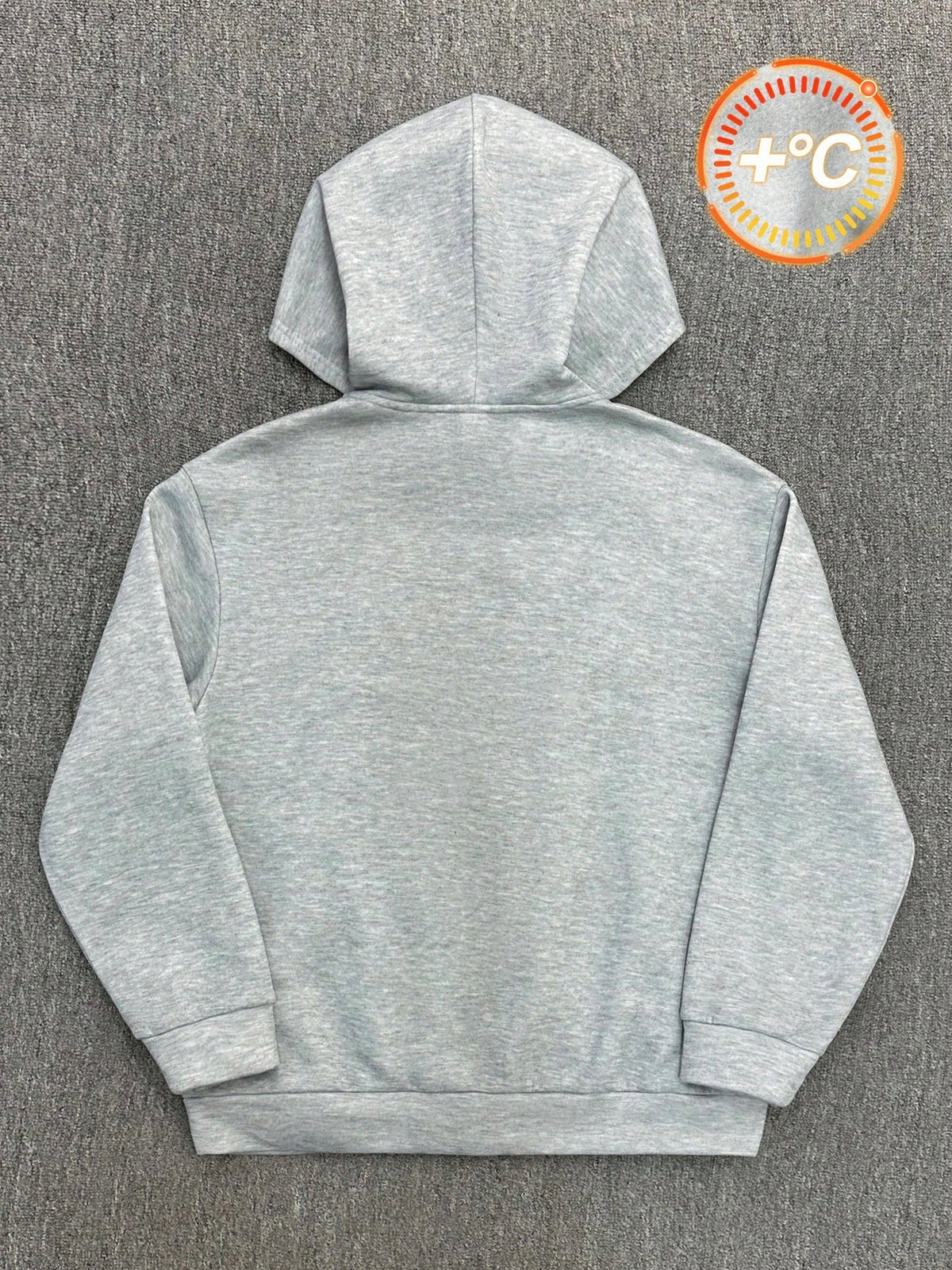 Bolty Teen Boys 1pc Casual Sports Street Comfortable Versatile Warm Super Cost-Effective Loose Casual Hooded Large Logo Geometric Patterns Mid Split Mouse Pocket Hooded Sweatshirt;AutumnWinter;F