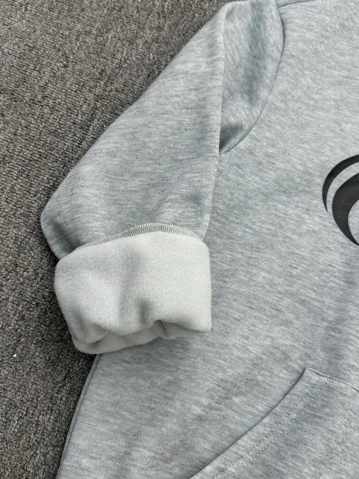 Bolty Teen Boys 1pc Casual Sports Street Comfortable Versatile Warm Super Cost-Effective Loose Casual Hooded Large Logo Geometric Patterns Mid Split Mouse Pocket Hooded Sweatshirt;AutumnWinter;F