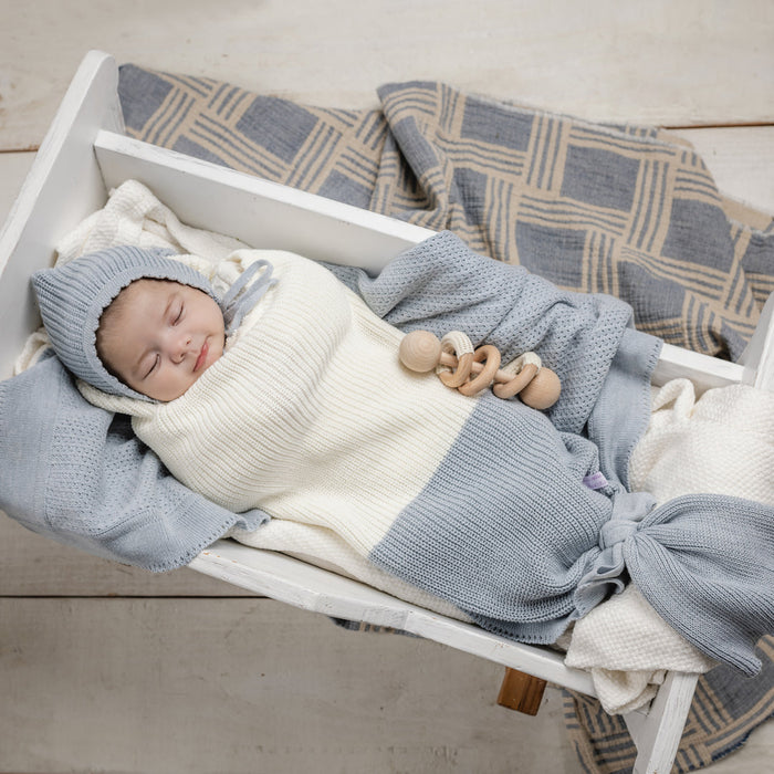 Bon Knit Two-Tone Cocoon Set