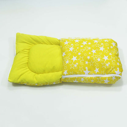 Born Star Yellow Baby Sleeping Bag N Carrier