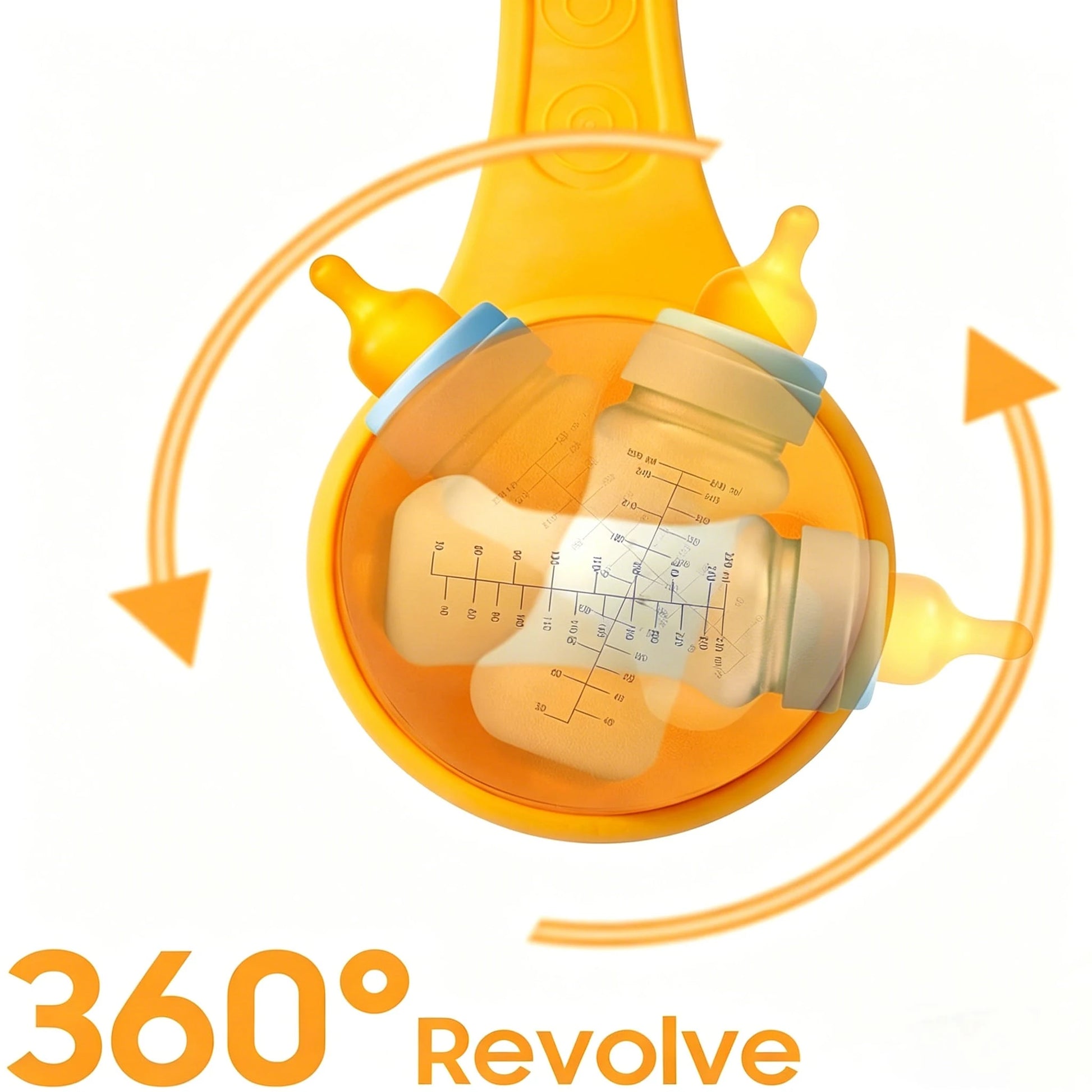 Bottle Holder, Hands-Free Bottle Holder, Specially Designed For Parents, With A Cape-Like Design To Prevent Slippage, And Fits Most Bottle Sizes.