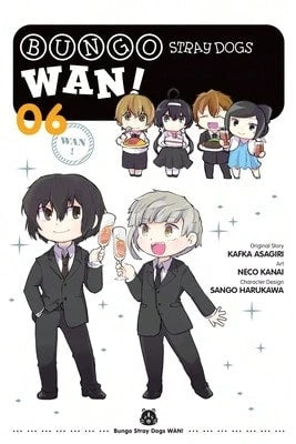 Bungo Stray Dogs: Wan!, Vol. 6 (Paperback) By Bianca Pistillo, Kafka Asagiri, Kevin Gifford