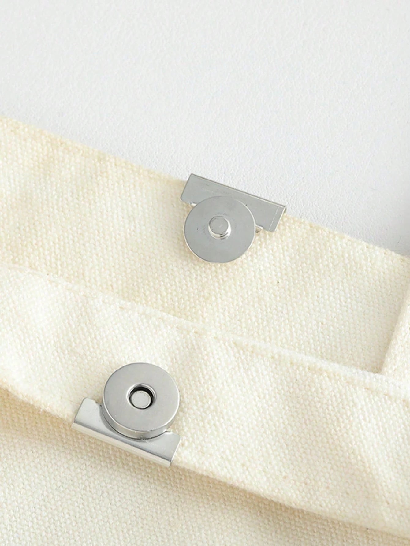 Canvas Bag Wallet Magnetic Alloy Buckle Edge, 20*7mm, 4 Colors Available, Seamless Magnetic Buckle, DIY Craft Accessories, Bag Snap Button Accessories, Faux Leather Bag Snap Hidden Button, No-Sew Butt