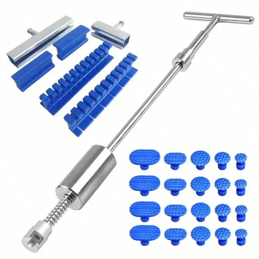 Car Body Slide Hammer Paintless Dent Repair Tools Puller Lifter Hail Removal Kit