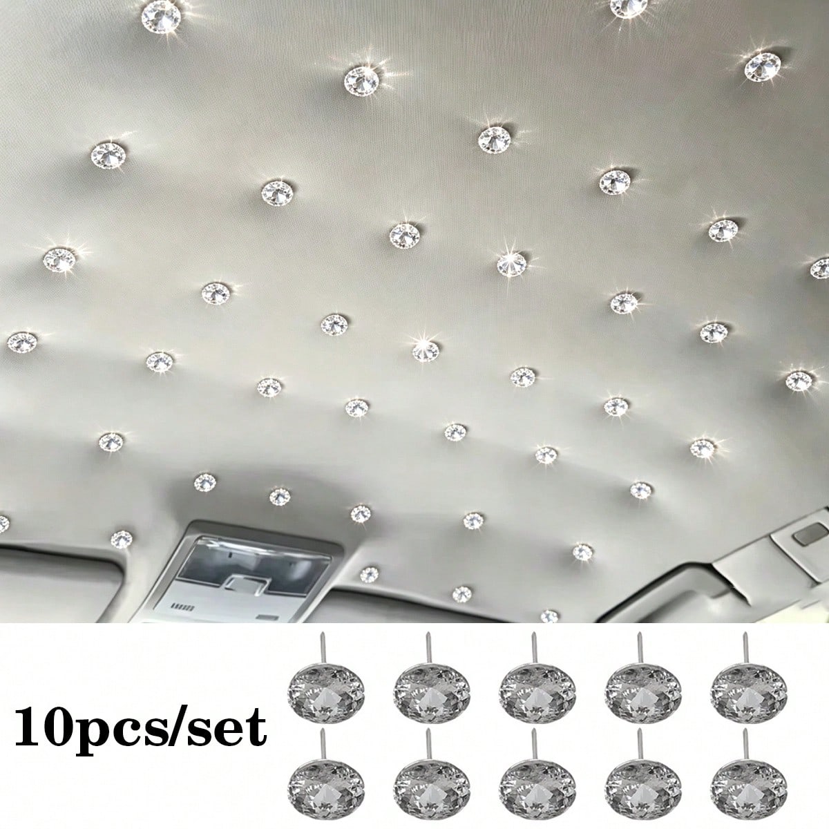 Car Ceiling Fabric Fixing Clips Universal Car Roof Lining Cloth Dropping Repair Buckle Automotive Interior Decor Accessories