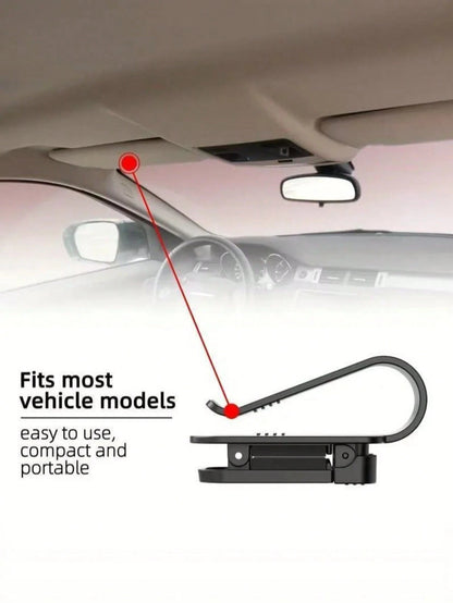 Car Glasses Clip, Car Sun Visor Storage Clip, Custom Glasses Frame, Hanging Glasses Clip For Car Interior