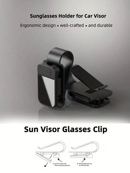 Car Glasses Clip, Car Sun Visor Storage Clip, Custom Glasses Frame, Hanging Glasses Clip For Car Interior