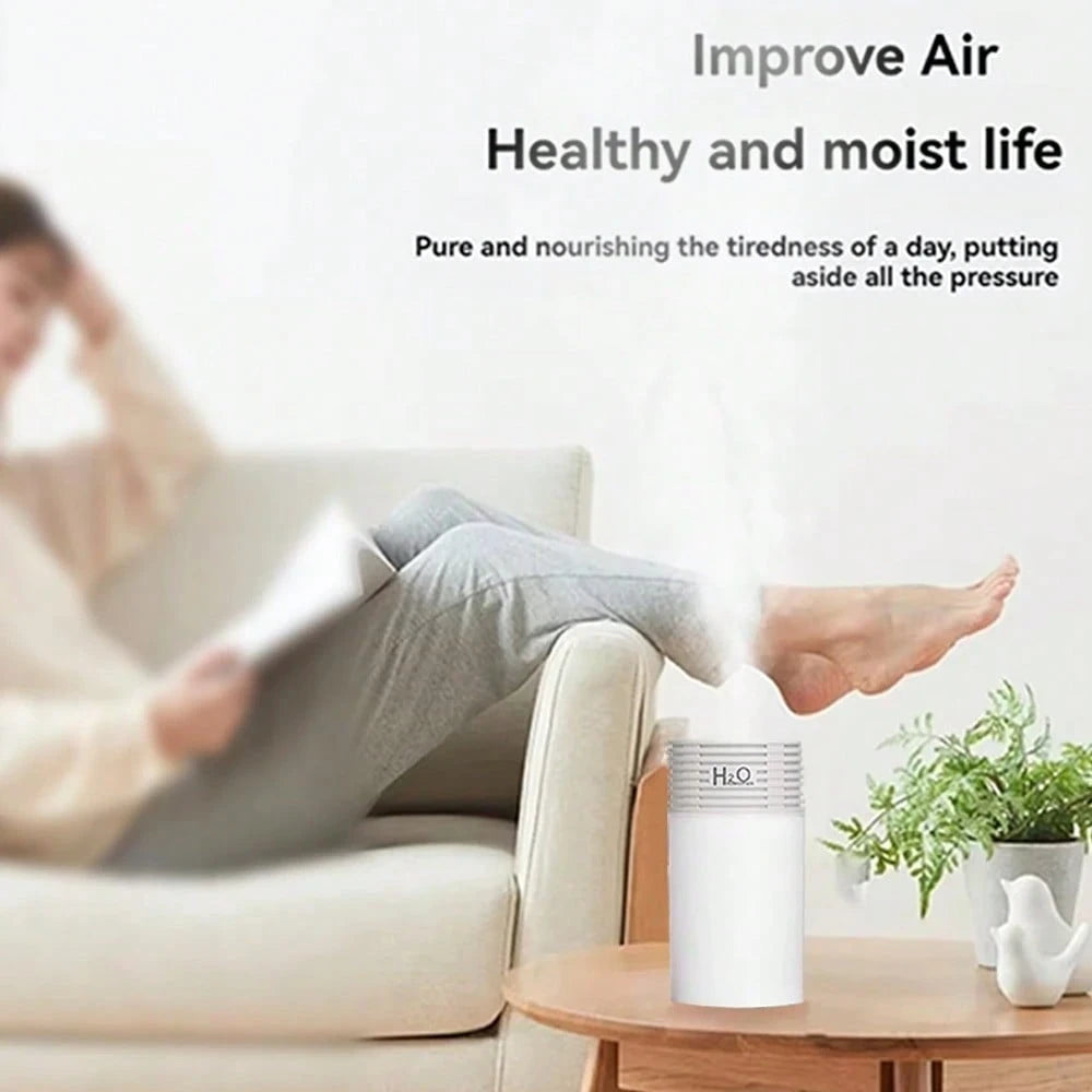 Car Humidifier Aromatherapy Essential Oil Diffuser USB Mist Mini Portable For Car Home Office Bedroom, 300ML