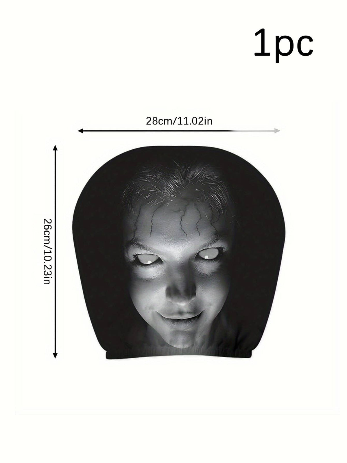 Car Interior Face Pattern Design Backrest Cover