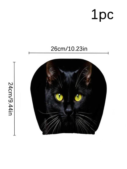 Car Interior Face Pattern Design Backrest Cover