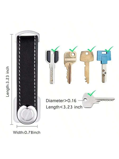 Car Key Pouch Bag Case Wallet Holder Chain Key Wallet Ring Collector Housekeeper Pocket Key Organizer Smart Keychain