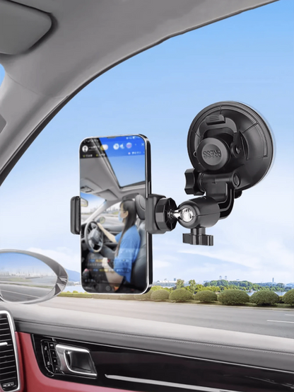 Car Mobile Phone Shooting Bracket Mobile Phone Car Navigation Bracket Suction Cup Car Selfie Live Video Fixed Bracket