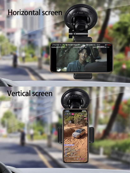 Car Mobile Phone Shooting Bracket Mobile Phone Car Navigation Bracket Suction Cup Car Selfie Live Video Fixed Bracket