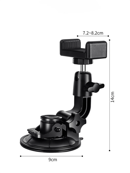 Car Mobile Phone Shooting Bracket Mobile Phone Car Navigation Bracket Suction Cup Car Selfie Live Video Fixed Bracket