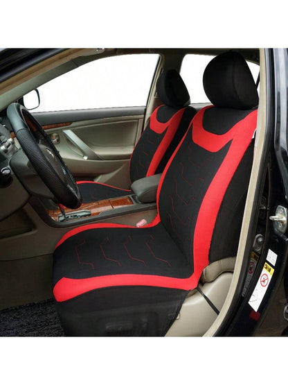 Car Seat Covers 9pcs Set Fashion Design Universal Fit For Car Truck SUV Airbag Auto Accessories Decoration For Women,Car Seat Cover Full Set