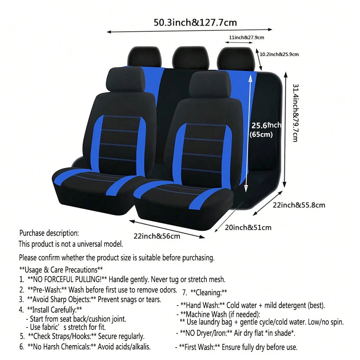Car Seat Covers 9pcs Set Fashion Design Universal Fit For Car Truck SUV Airbag Auto Accessories Decoration For Women,Car Seat Cover Full Set