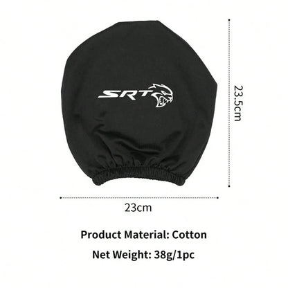 Car Seat Headrest Cover Anti-Dirty Elastic Protective Covers For Dodge SRT Journey Charger Challenger Caliber Nitro Durango