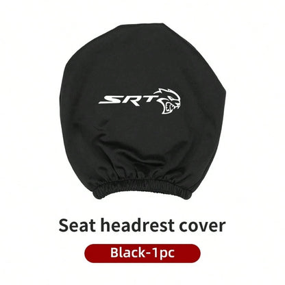 Car Seat Headrest Cover Anti-Dirty Elastic Protective Covers For Dodge SRT Journey Charger Challenger Caliber Nitro Durango
