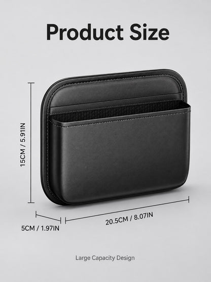 Car Storage Bag, Adhesive Front And Passenger Seat Center Console Storage Box, Vehicle Multi-Functional Seat Gap Storage Bag, Vehicle Storage, Tidy Car Interior Space, Car Storage Organizer