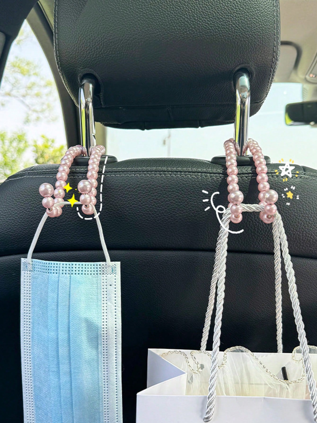 Car Storage Pearl Hook, A Gift For Friends And Family