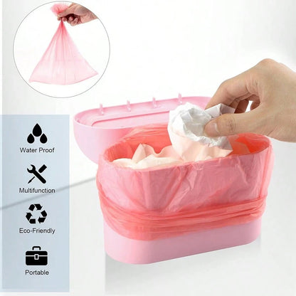 Car Trash Can With Lid, Leak-Proof, Car Storage Box, Car Organizer, Hanging Storage Box, Mini Creative Car Trash Can, Portable Hanging Trash Can For Vehicle Organization, Suitable For A Wide Range Of