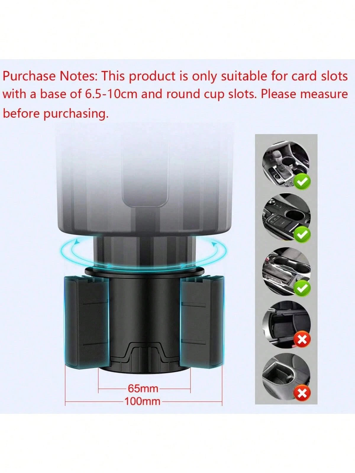 Car Truck Drink Holder, Universal ABS Plastic Vehicle Interior Hanging Window Cup Rack, Car Hanging Organizer Accessory For Women Storage Organizer Travel Essentials Back To School Dormitory Storage