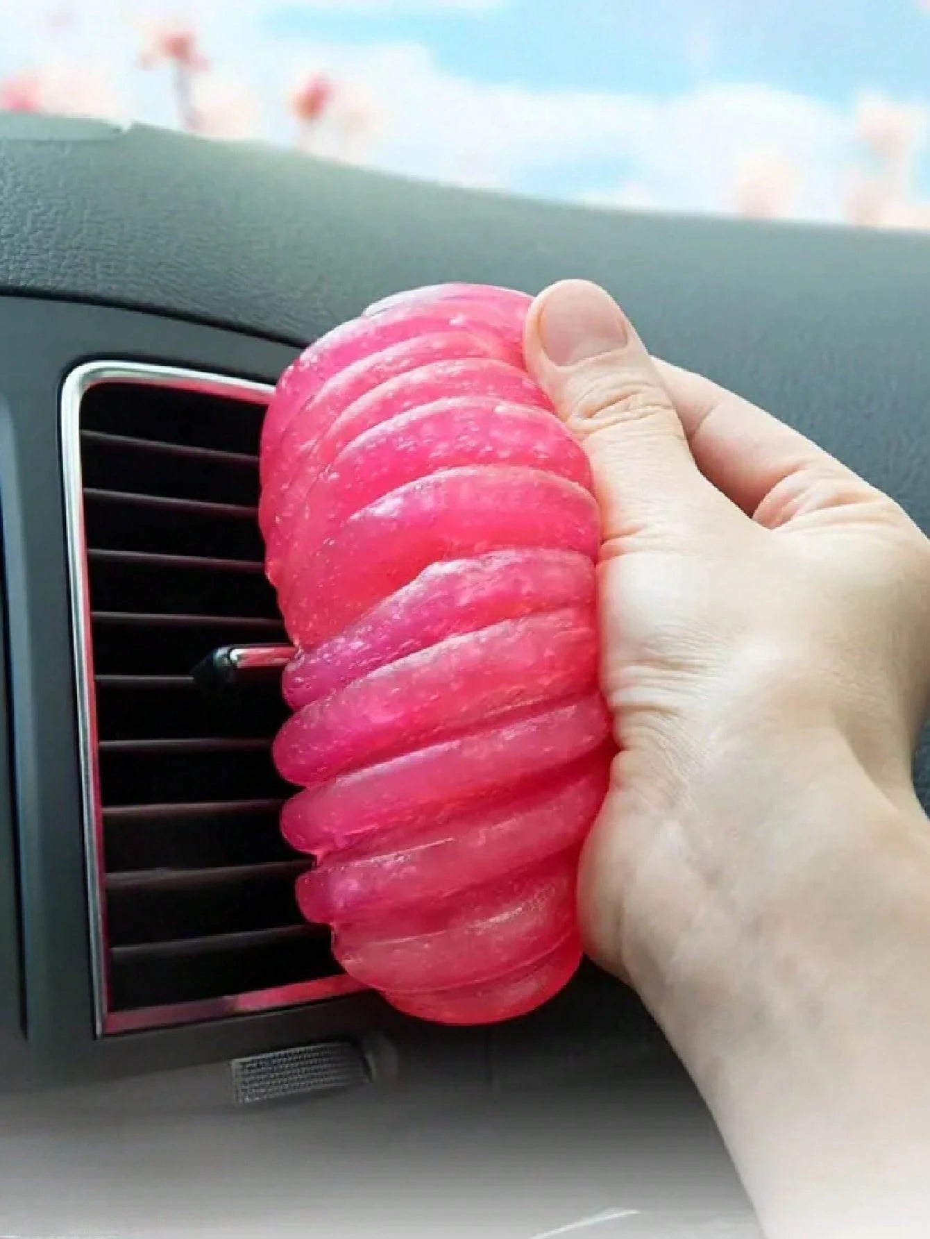 Car Wash Kit,3/4pcs Mini Expandable & Flexible Microfiber Car Duster Brushes- Car Vent Cleaning Gel And Interior Detail Soft Brushes