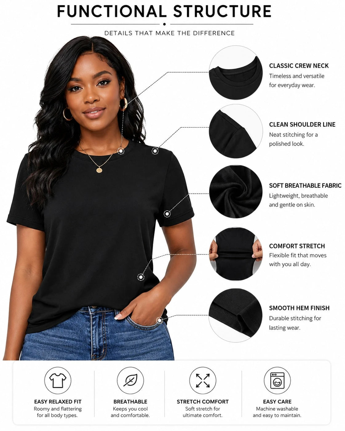 Casual Fashion Women's-Shirt With Teach Bolt Graphic Summer And Spring Wear Teachers And Education Lovers