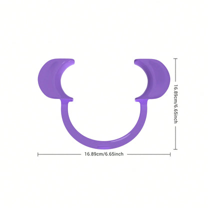 [CEELIKE] Purple Whitening Teeth Strips, Includes Dental Retractor- 7/21 Treatments- Contains Nano-Hydroxyapatite To Protect Enamel- Peroxide-Free Formula