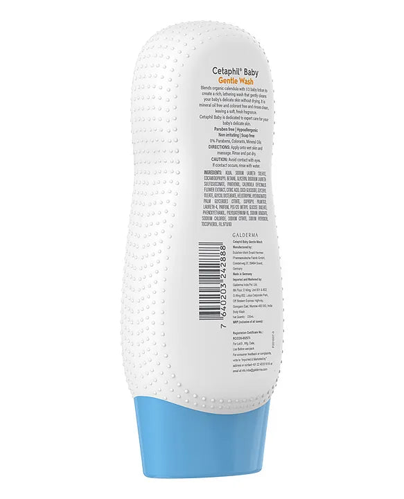 Cetaphil Baby Gentle Wash & Shampoo with Organic Calendula - 230 ml