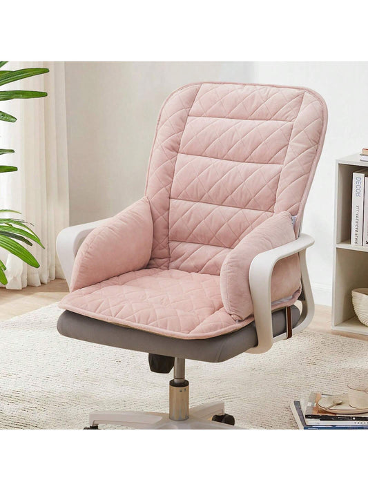 Chair Cushion Thicken Sofa Warm Seat Back Pad Office Chairs Mats With Removable Cover Buckle Closer Chair Cushion Thicken Sofa Comfortable Warm Seat Back Pad Office Chairs Mat For Home Living Room