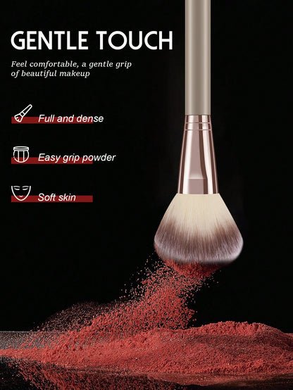 (Champagne Gold )30PCS Makeup Brush Sets Premium Synthetic Hair Eyeshadow Blending Brush Sets Cosmetics Tools+24PCS Makeup Tools Set,Travel,Travel Essential,Valentine's Day,Cheap,Travel Makeup Brush,G