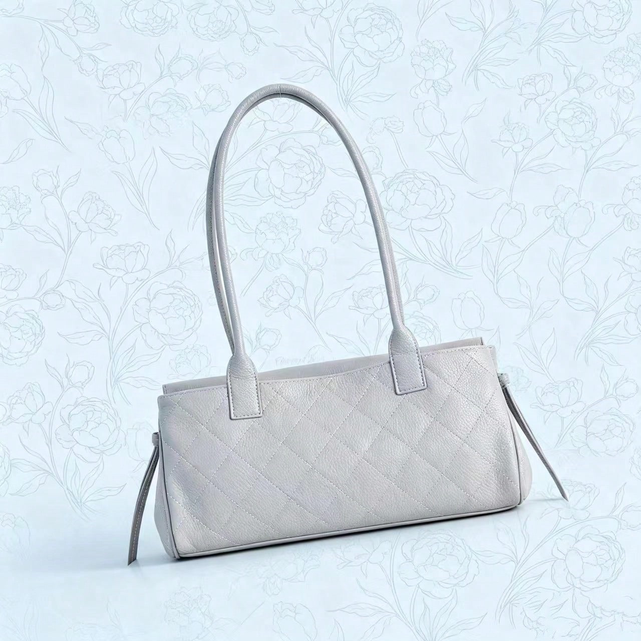 CHAN Suede Series Matte Lightweight Fashion Solid Color Genuine Leather Shoulder Bag For Commuting, Daily Wear, And Dates